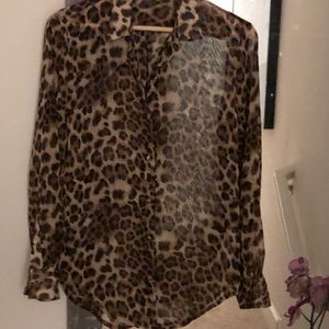Leopard blouse